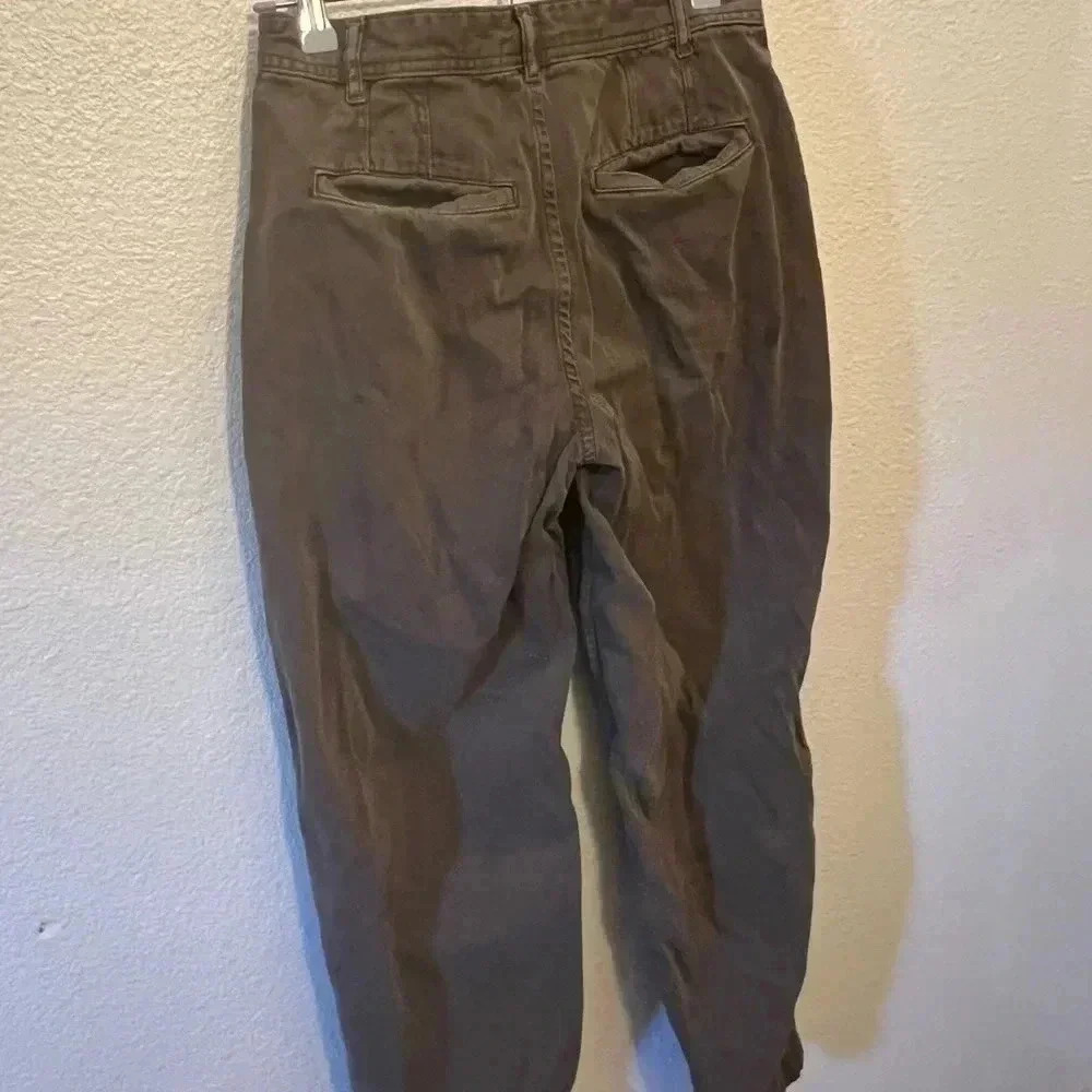 Free People Womens 0 Brown Tapered Leg pants Boho - Picture 5 of 8